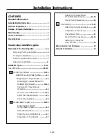 Preview for 2 page of Kenmore 316495111 Installation And Operating Instructions Manual