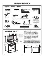 Preview for 5 page of Kenmore 316495111 Installation And Operating Instructions Manual