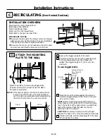 Preview for 20 page of Kenmore 316495111 Installation And Operating Instructions Manual