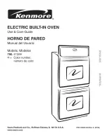 Предварительный просмотр 1 страницы Kenmore 318205128 Use And Care Manual