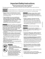 Preview for 3 page of Kenmore 318205128 Use And Care Manual