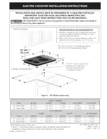Kenmore 318205430 Installation Instructions Manual preview