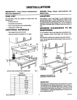 Предварительный просмотр 5 страницы Kenmore 32125 Use & Care Manual