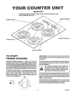 Предварительный просмотр 9 страницы Kenmore 32125 Use & Care Manual