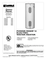 Kenmore 32184 - Power Miser 12 Owner'S Manual preview