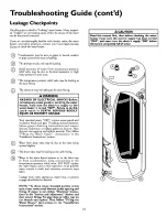 Preview for 24 page of Kenmore 32184 - Power Miser 12 Owner'S Manual