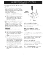 Предварительный просмотр 9 страницы Kenmore 3243 Installation Instructions Manual