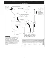 Preview for 3 page of Kenmore 3248 - Elite 30 in. Gas Cooktop Installation Instructions Manual