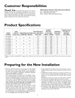 Preview for 4 page of Kenmore 32656 - Power Miser 6 Owner'S Manual