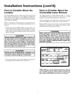 Preview for 7 page of Kenmore 32656 - Power Miser 6 Owner'S Manual