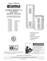 Preview for 1 page of Kenmore 32986 - Power Miser 9 Instruction Manual