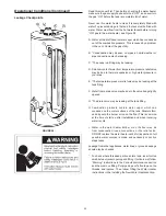 Preview for 25 page of Kenmore 33916 - 50 Gallon Short Natural Gas Water Heater Owner'S Manual