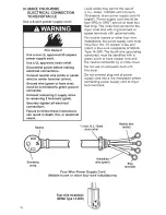 Предварительный просмотр 18 страницы Kenmore 3405586 Owner'S Manual