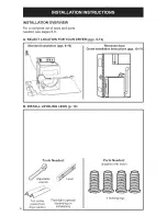 Предварительный просмотр 6 страницы Kenmore 3405587 Owner'S Manual And Installation Instructions