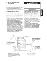 Предварительный просмотр 9 страницы Kenmore 3405587 Owner'S Manual And Installation Instructions