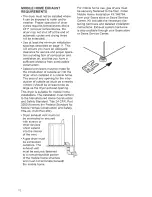 Предварительный просмотр 12 страницы Kenmore 3405587 Owner'S Manual And Installation Instructions