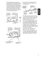 Предварительный просмотр 15 страницы Kenmore 3405587 Owner'S Manual And Installation Instructions