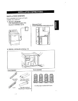 Предварительный просмотр 5 страницы Kenmore 3405602 Owner'S Manual And Installation Instructions