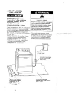 Предварительный просмотр 8 страницы Kenmore 3405602 Owner'S Manual And Installation Instructions