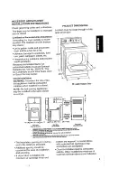 Предварительный просмотр 9 страницы Kenmore 3405602 Owner'S Manual And Installation Instructions