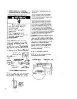 Предварительный просмотр 12 страницы Kenmore 3405602 Owner'S Manual And Installation Instructions