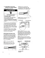 Предварительный просмотр 18 страницы Kenmore 3405602 Owner'S Manual And Installation Instructions