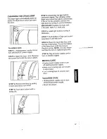 Предварительный просмотр 37 страницы Kenmore 3405602 Owner'S Manual And Installation Instructions