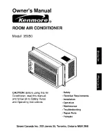 Preview for 1 page of Kenmore 35050 Owner'S Manual