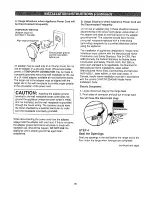 Предварительный просмотр 35 страницы Kenmore 362.61020 Use & Care Manual