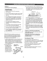 Предварительный просмотр 39 страницы Kenmore 362.61020 Use & Care Manual