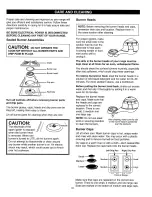 Предварительный просмотр 31 страницы Kenmore 362.7262 Series Use & Care Manual