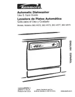 Предварительный просмотр 1 страницы Kenmore 363.14573 Use & Care Manual