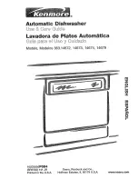 Kenmore 363.14672 Use & Care Manual preview