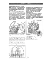 Preview for 13 page of Kenmore 363.14672 Use & Care Manual