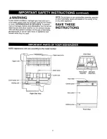 Предварительный просмотр 3 страницы Kenmore 363.1522 Series Use And Care Manual