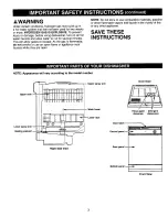 Предварительный просмотр 3 страницы Kenmore 363.1532 Use & Care Manual