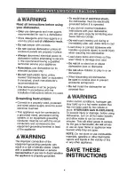 Preview for 4 page of Kenmore 363.16171 Use & Care Manual