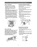 Preview for 14 page of Kenmore 363.16171 Use & Care Manual