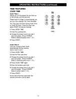 Preview for 13 page of Kenmore 363.6270 Series Use & Care Manual