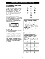 Preview for 20 page of Kenmore 363.6270 Series Use & Care Manual