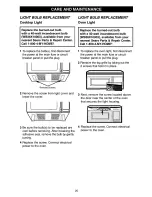 Preview for 25 page of Kenmore 363.6270 Series Use & Care Manual