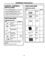 Предварительный просмотр 6 страницы Kenmore 363.63672 Installation Instructions Manual