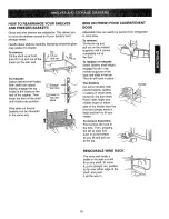 Preview for 19 page of Kenmore 363 Use & Care Manual