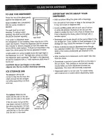 Preview for 23 page of Kenmore 363 Use & Care Manual