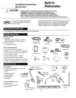 Kenmore 36314673100 Installation Instructions Manual preview