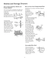 Предварительный просмотр 16 страницы Kenmore 36358892890 Owner'S Manual