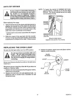 Предварительный просмотр 20 страницы Kenmore 36725 Use, Care, Safety Manual