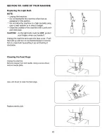 Предварительный просмотр 70 страницы Kenmore 385.12216 Owner'S Manual