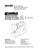 Kenmore 385.12314 Owner'S Manual preview