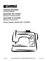 Kenmore 385.15108200 Owner'S Manual preview